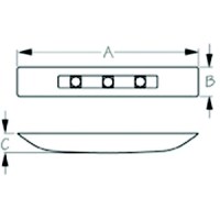 Seadog 401422 Large Deluxe Led 9-28 Voltage Courtesy Light | Facing Forward | White Finish - 401422-1 - 354-4014221F1
