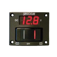 Sea-Dog 425020 Wave Led Battery Test Rocker Switch Panel - 425020-1 - 354-4250201F1