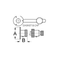 Elec. Connector 3 Amp 3 Pin - 426263-1 - 354-4262631F1
