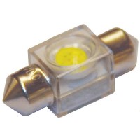 Seadog 4421311 Nickel Plated Brass 1 Led White Lights 12.8V .5 Watt Sealed Festoon - 442131-1 - 354-4421311F1