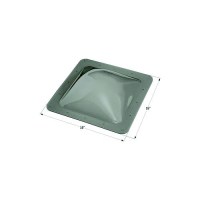 Icon 12116 Sl1414 Standard Rv Skylight, Smoke - 12116 - 398-12116F1