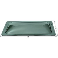 Icon 12117 Sl1430 Standard Rv Skylight, Smoke - 12117 - 398-12117F1