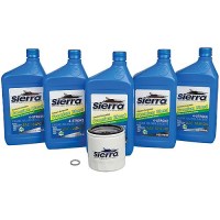 Sierra 9391 Yamaha 4 Stroke Oil Change Kit, Replaces Yamaha Lub-Mrnmd-Kt-10 - 18-9391 - 47-9391F1