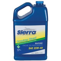Sierra 94004 Oil-25W40 Fcw I/O-I/B, 5 Qt. - 18-9400-4 - 47-94004F1