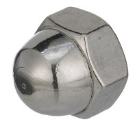 Seachoice 18-8 Stainless Steel Acorn Cap Nuts, 5/16-18 Size, Pack Of 50 - Rp-Sc1362 - 50-00589F1