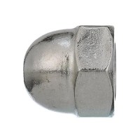 Seachoice 18-8 Stainless Steel Acorn Cap Nuts, 3/8-16 Size, Pack Of 50 - Rp-Sc1363 - 50-00591F1