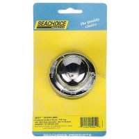 Seachoice Navigation Stern Light, Chrome/Brass, Clear Lens, Horizontal Surface Mount - 5251 - 50-05251F1