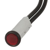 Seachoice Incandescent Red Indicator Light, 14V, 6 In. Lead Wires, 5/16 In. Light - 9861 - 50-09861F1