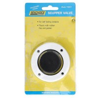 Seachoice Boat Self-Bailing Cockpit Mounted, 2-7/8 In. Scupper Valve Kit - 18261 - 50-18261F1