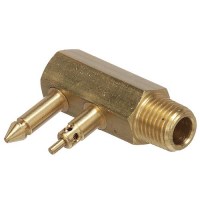 Seachoice Deluxe Fuel Connector For Omc (Evinrude/Johnson), Male, 1/4 In. Npt - 20511 - 50-20511F1