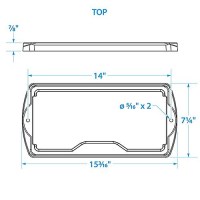 Seachoice Premium Durable Battery Tray, Fits Group 31 Batteries - 21971 - 50-21971F1