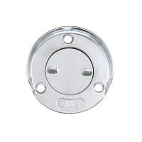 Seachoice Stainless Steel Deck Fill With Cap (Chain Tether) For 1-1/2