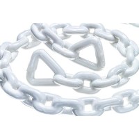 Seachoice White Pvc Coated Galvanized Anchor Lead Chain 5/16