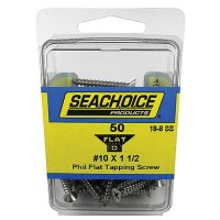 Seachoice 59964 Stainless Steel Phillips Machine Screw - Flat Head - Bp0638Sc - 50-59964F1