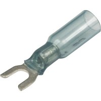Seachoice 64037 3-To-1 Heat Shrink Spade Terminal - 16-14 Ga., #8 Stud, 25/Bag - 64037 - 50-64037F1
