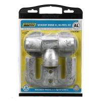 Seachoice 95081 Aluminum Anode Kit For Mercury Bravo Iii (04-Present) - 50-95081 - 50-95081F1