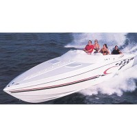 Carver 74321S11 Performance Style Boat Cover, 21'6, Sun-Dura® Mist Gray - 74321S11 - 500-74321S11F1