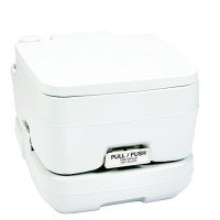 Fultyme Rv 6002 Portable Toilet, White, 2.6-Gal. (10 L) - 6002 - 590-6002F1