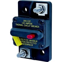 Blue Sea Systems 285 Series Dc Cirucit Breaker - Surface Mount - 7181-Bss - 661-7181F1