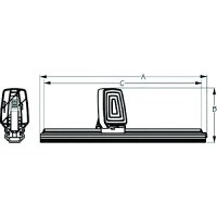 Sea-Lect Designs Angled Pedal Rudder Control Footbrace - K747650B-1 - 680-K747650B1F1