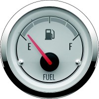 Quicksilver 8M6020077 Fuel Level, White/Chrome - 8M6020077 - 710-79-8M6020077F1
