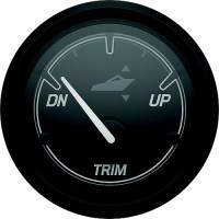 Quicksilver 8M6020102 Power Trim, Black/Matte Black - 8M6020102 - 710-79-8M6020102F1