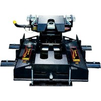 Demco 8550023 Hijacker Autoslide Series Fifth Wheel Hitch W/Rails, 18K - 8550023 - 798-8550023F1