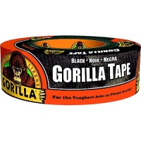 Gorilla 6101001 Black Gorilla Tape Clip Strip, 1