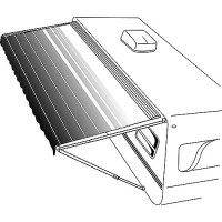 Dometic 8500 Manual Patio Awning, 14', Meadow Green - 9108803939 - 951-9108803939F1