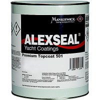 Alexseal Premium Topcoat 501, Cloud White, Qt. - 45075.9132.9.418 - 96-T9132Qf1