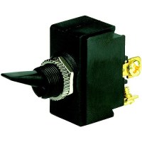 Bep 1001902 Plastic Handle Toggle Switch, Off-On, Spst, #6©32 Screw Terminals - 1001902 - 969-1001902F1