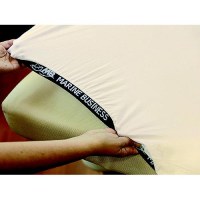 Marine Business Bed Sheets, Elastic Bottom Sheet, White - 43351 - 961-Mb43351F1